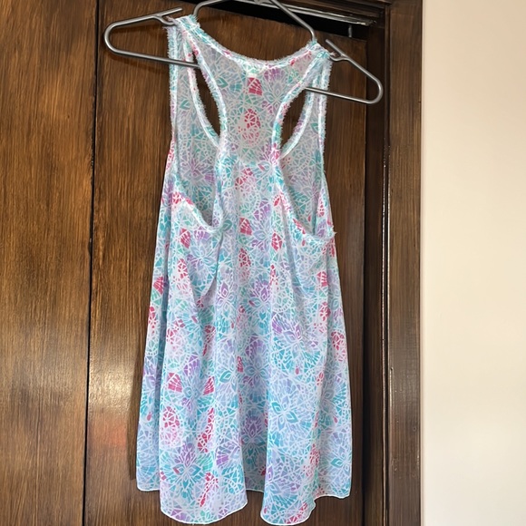 Sheer racer back summer top - Picture 2 of 5